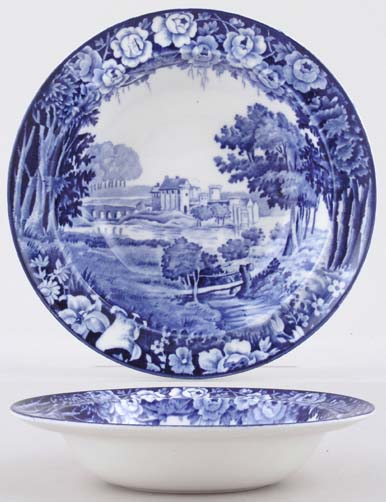 Fruit Saucer with rim c1920s